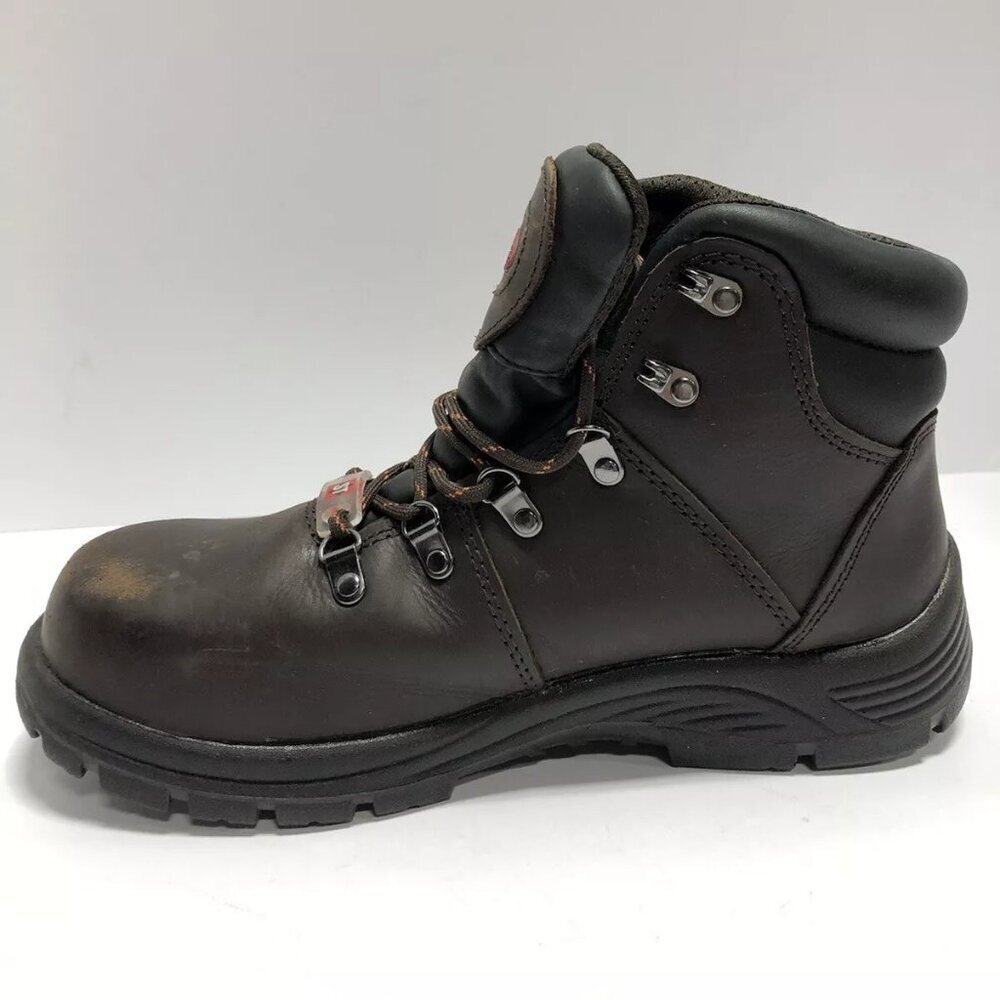 Avenger Men’s A7225 Framer St Steel Toe Work Boot Brown 9 M